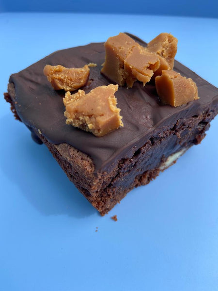 Achill Island Sea Salted Caramel Fudge Brownies