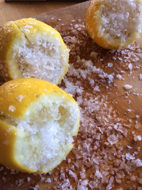 Preserved Lemons using Achill Island Sea Salt