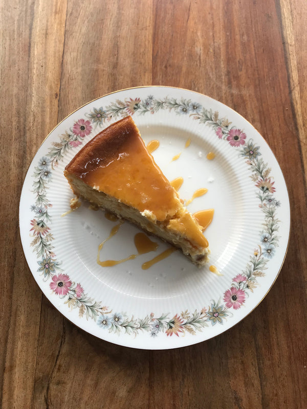 Achill Island Sea Salted Caramel Cheesecake