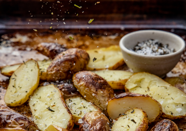 Roast Baby Potatoes Recipe with Achill Island Seaweed Salt. – Achill Island Sea Salt