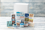 Achill Island Sea Salt Hamper including a variety of salt, chocolate and confectionary