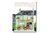 Book cover of 'The Kai Cookbook: A Love Letter to the West of Ireland' by Jess Murphy with illustration of a restaurant.