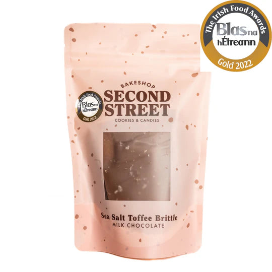 Second Street Sea Salt Toffee Brittle Milk Chocolate