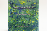 Book cover of 'Celtic Nature Poetry in Word and Image' by Alexandra van Tuyll with a textured green and blue design.