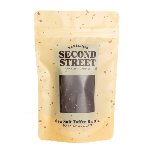 Second Street Sea Salt Toffee Brittle Dark Chocolate