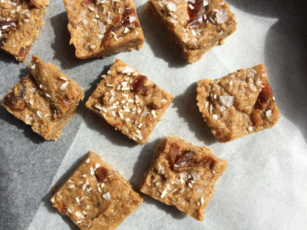 Tahini bites with Achill Island Sea Salt and coconut