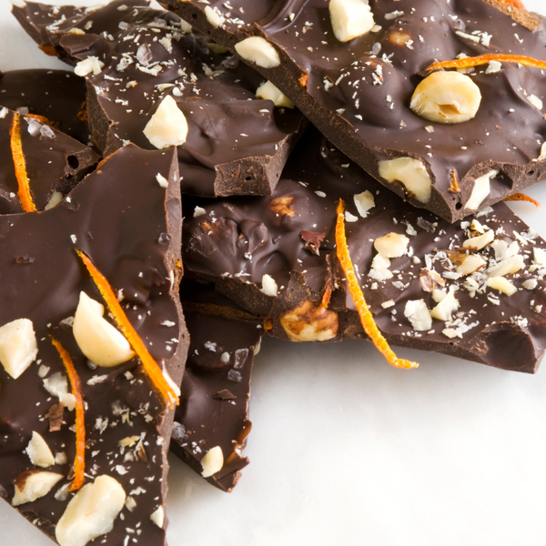 achill Island sea salt chocolate bark 