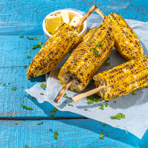 Lime and Chili Corn on Cob with Achill Island Smoked Sea Salt