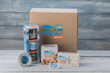 Achill Island Sea Salt Products outside a box