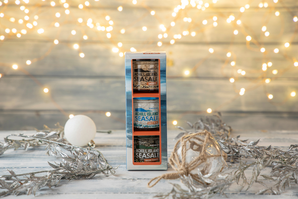 Achill island sea salt trio gift set 