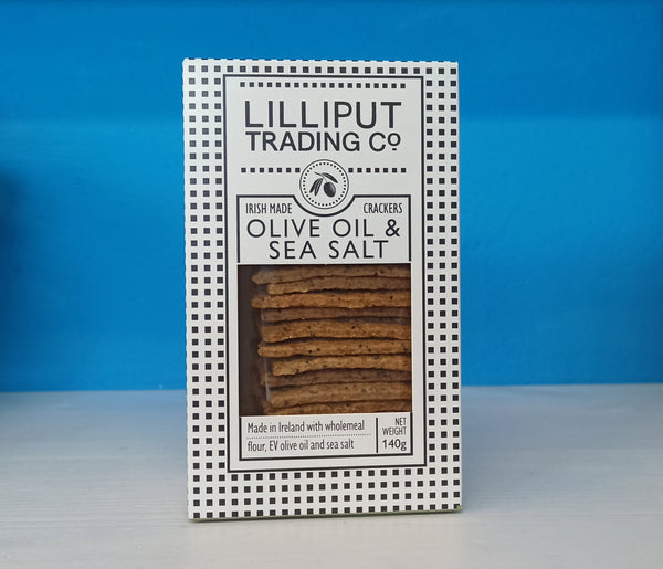 Lilliput Trading Co. Olive Oil & Achill Island Sea Salt Crackers
