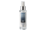 A 100ml bottle of Säile Facial Spritz with a clear glass body, silver pump collar, and a white and dark gray label, shown on a plain white background.